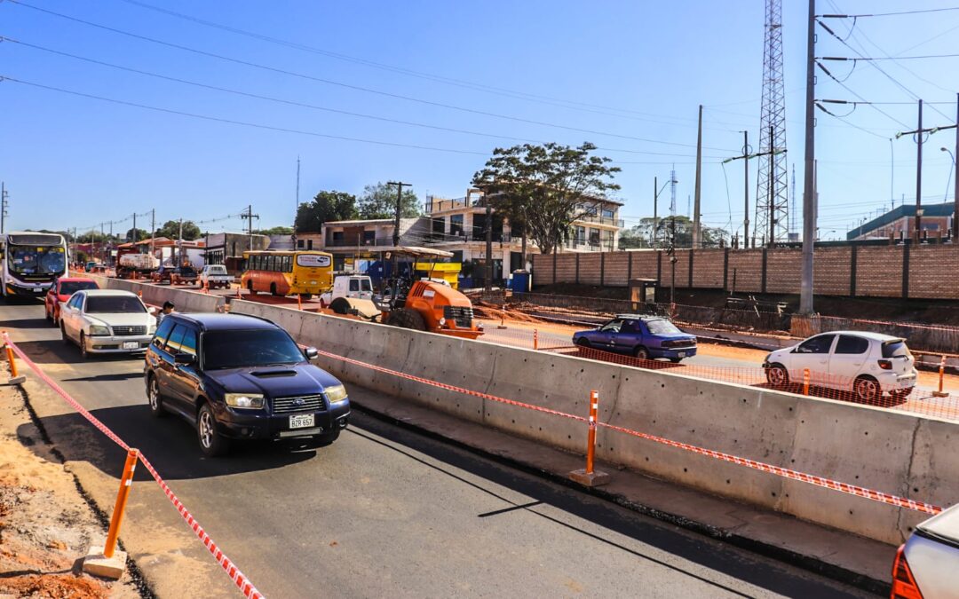 Inicia circulación por colectoras en Tres Bocas para permitir la excavación del túnel