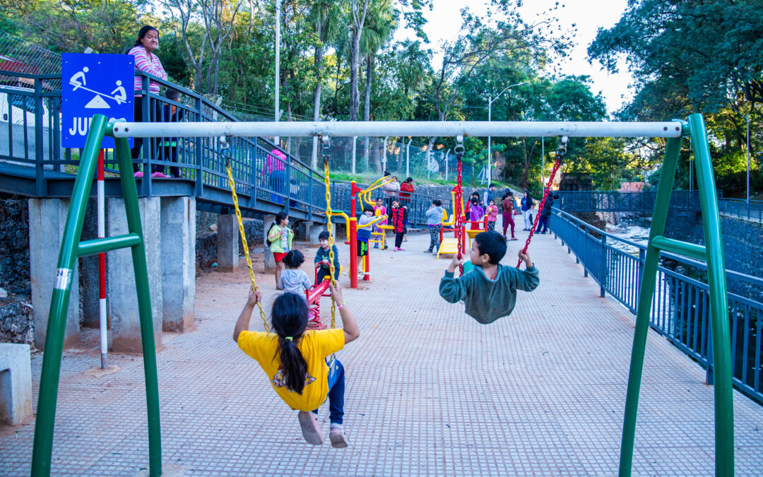 La alegría de jugar en una zona segura