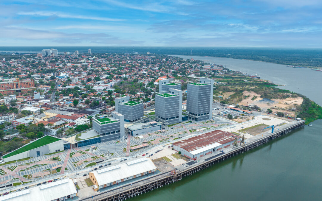 Oficinas de Gobierno: el nuevo rostro del puerto de Asunción