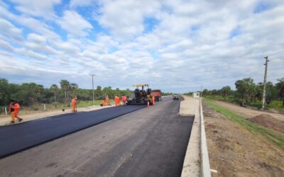 Concluyen la rehabilitación del primer tramo de la ruta Pozo Colorado – Concepción