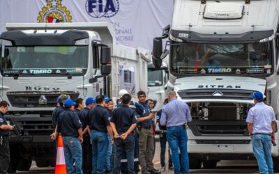 Clientes de Timbo participan de curso de manejo de flota pesada con la FIA y el TAC Py
