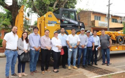 Irimaq entrega lote de maquinarias a la Municipalidad de Itá