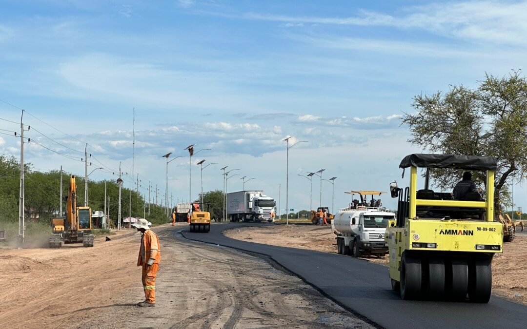 Concret Mix culminó colectora en Irala Fernández