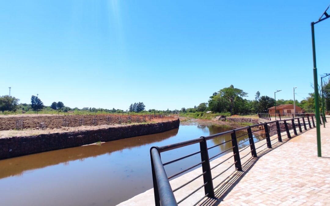En San Ignacio inauguraron el macro drenaje pluvial del casco urbano