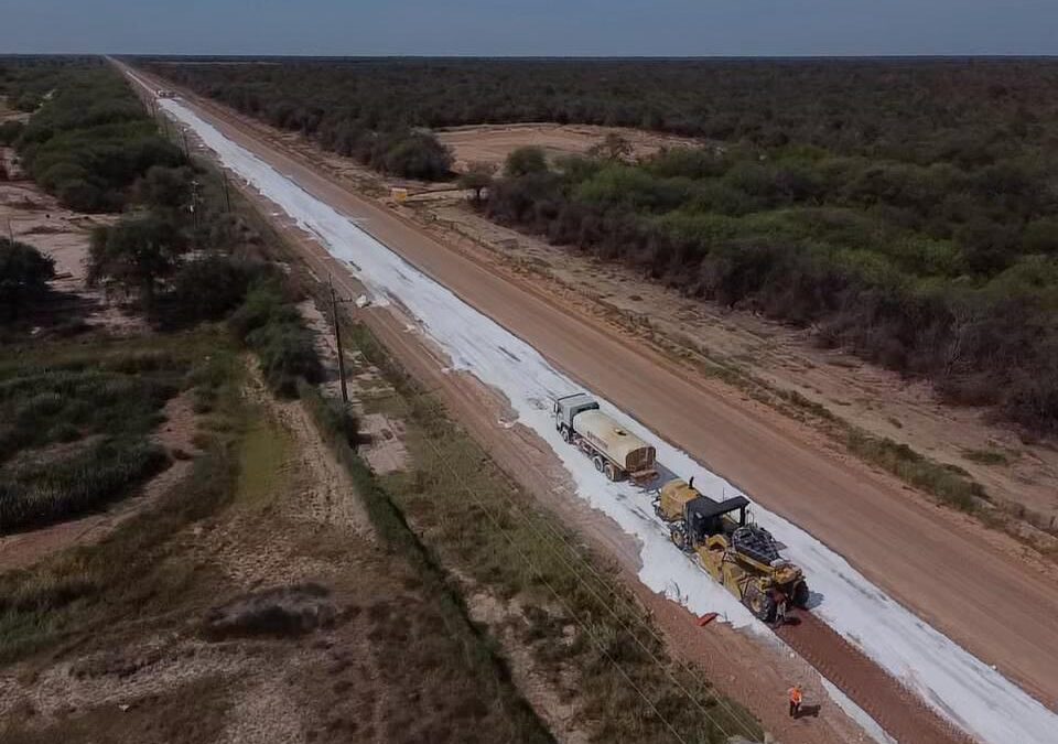 Ruta de la Leche logra un 35 % de avance en promedio