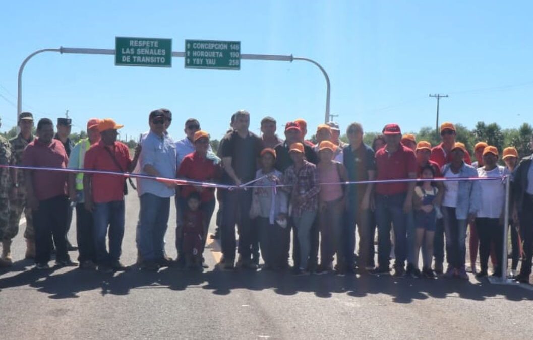 Habilitan tramo de la ruta PY05 desde Pozo Colorado hasta Concepción