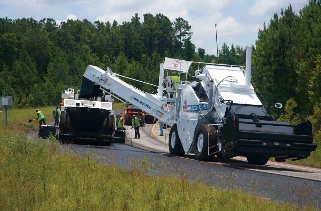 Target cuenta con vehículos de transferencia de material de Astec