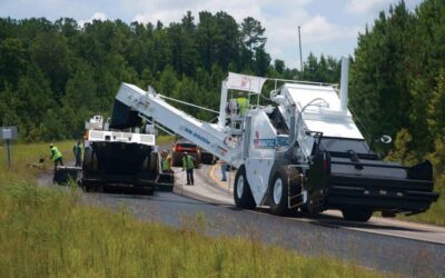 Target cuenta con vehículos de transferencia de material de Astec