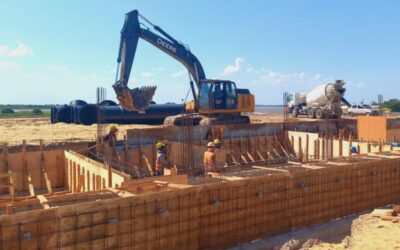 Obras en la defensa costera de Pilar se adelantan en el sector C