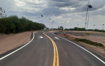 Última etapa de obras en la localidad de Teniente Irala Fernández
