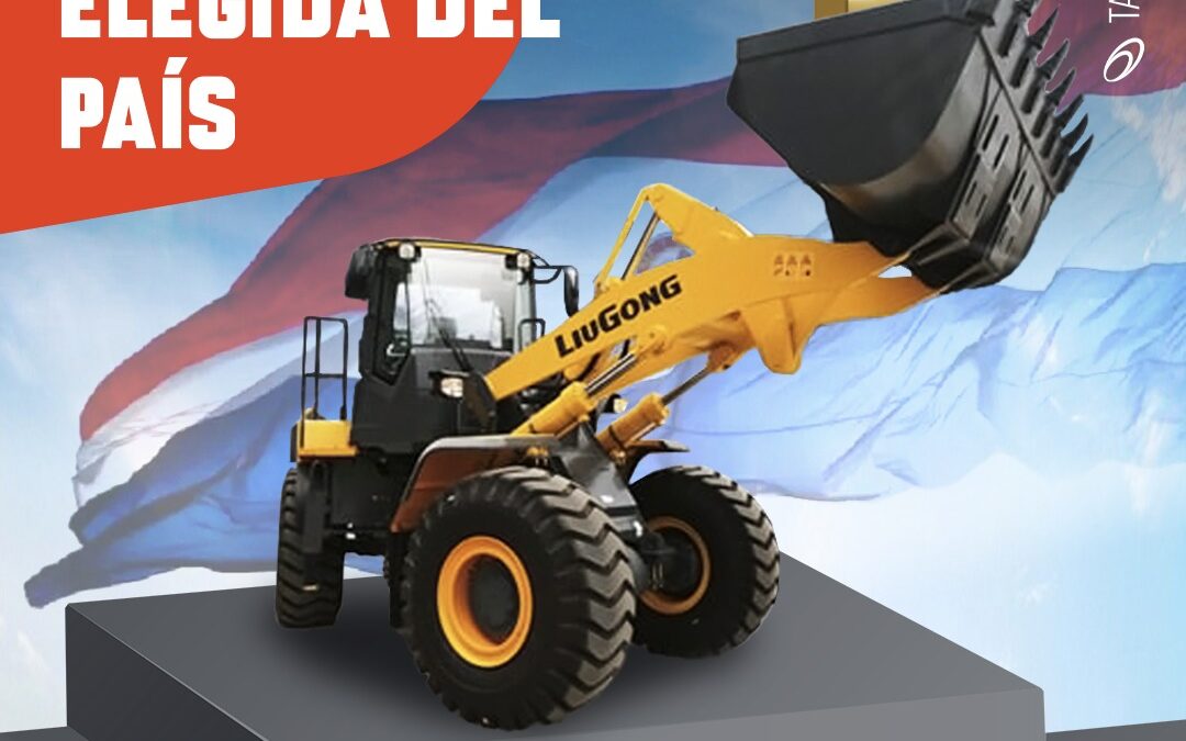 LiuGong es la pala cargadora N.° 1 del mercado paraguayo