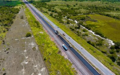 La obra de duplicación del tramo Remanso-Falcón supera el 40 % de avance