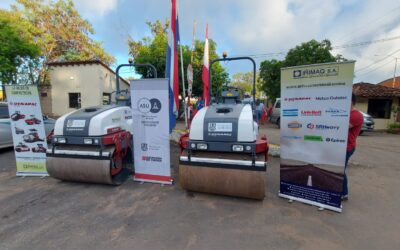 Irimaq entregó lote de compactadoras Dynapac a la Municipalidad de Asunción