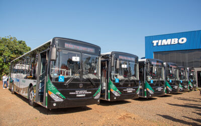 Timbo impulsa la movilidad eléctrica en Ciudad del Este con la entrega de 20 buses