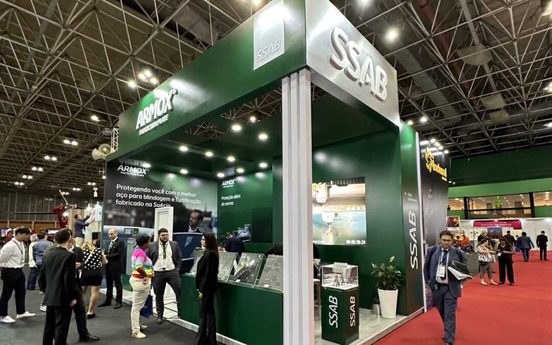 Pampeiro estuvo presente en la feria Internacional de Defensa y Seguridad LAAD