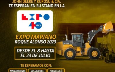 Kurosu & Cía. y John Deere cuentan con su stand en la Expo Mariano Roque Alonso