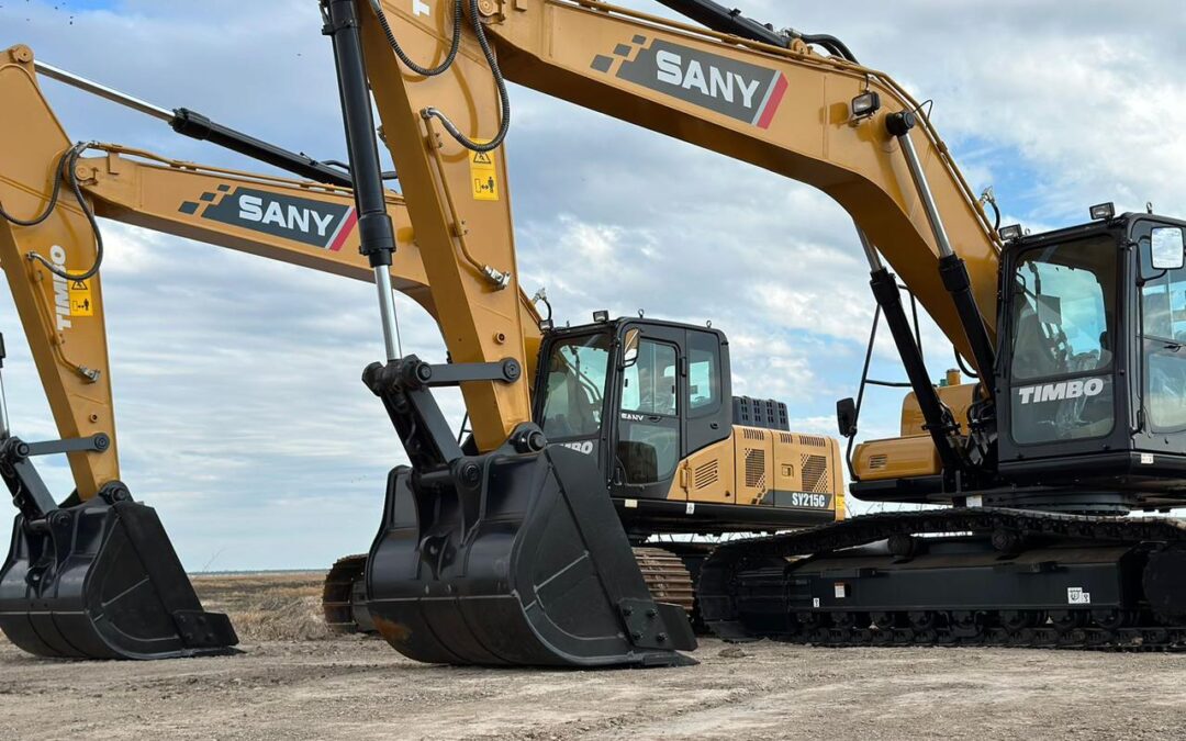 Las excavadoras Sany siguen conquistando el mercado nacional