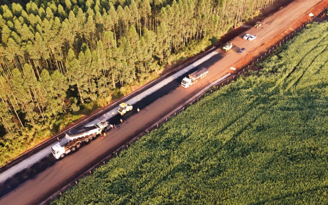 Inician los trabajos de carpeta asfáltica en el acceso a la reserva Monumento Científico Moisés Bertoni