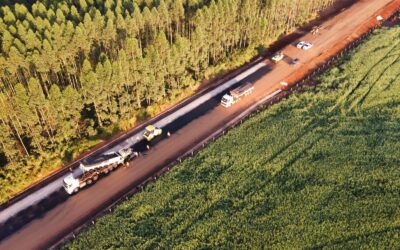 Inician los trabajos de carpeta asfáltica en el acceso a la reserva Monumento Científico Moisés Bertoni