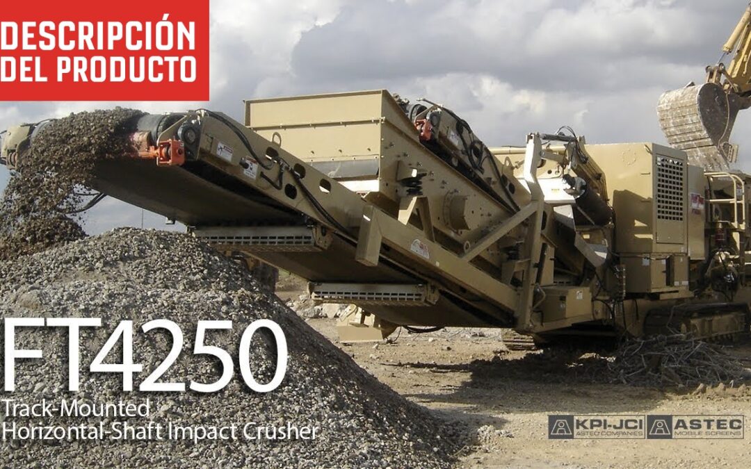 Trituradoras de impacto horizontal: Versatilidad y rendimiento en el mercado de agregados