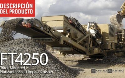 Trituradoras de impacto horizontal: Versatilidad y rendimiento en el mercado de agregados
