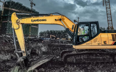Excavadora LiuGong 920E: eficiencia y confort para tareas de excavación