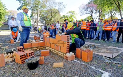 Éxito en el primer Campeonato Nacional de Albañiles