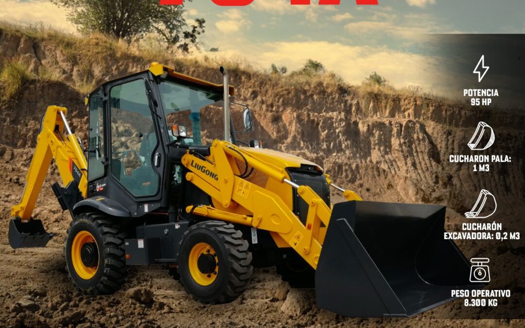 Potencia para proyectos de construcción con la retroexcavadora LiuGong 764A