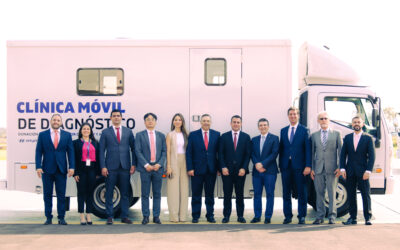 Hyundai y Automotor entregaron al Ministerio de Salud cinco clínicas móviles para diagnóstico general de la población