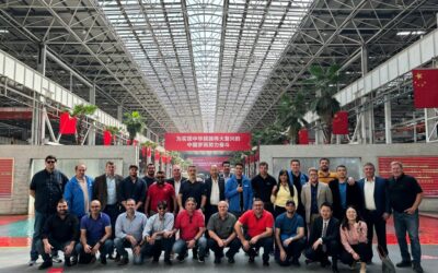 Clientes de Timbo visitan fábricas de Sinotruk y Sany en China