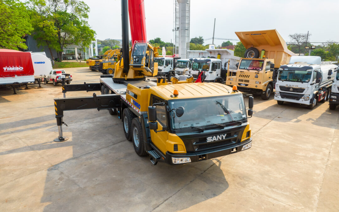 Timbo hizo entrega de grúa Sany de 160 toneladas a GA Ingeniería