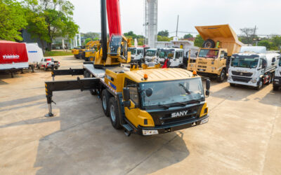 Timbo hizo entrega de grúa Sany de 160 toneladas a GA Ingeniería