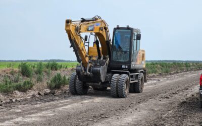 Innovación en maquinaria de construcción: TIMBO y SANY presentan la excavadora sobre ruedas SY155W