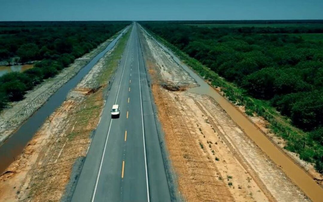 Orden de inicio para el desafío de la Ruta PY15: Mariscal Estigarribia – Pozo Hondo