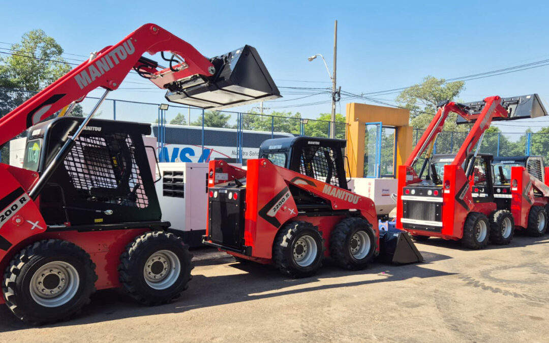 Minicargadores Manitou: Compactos, potentes y versátiles