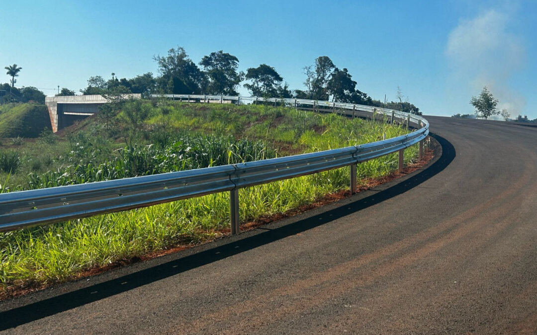 Obras de la Perimetral Este de Foz do Iguaçu superan el 60% de avance