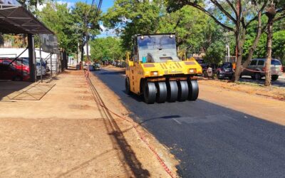 Trasladarán frente de obras en Mariscal López sin afectar la circulación