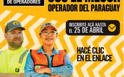 Buscan al mejor operador de maquinarias del Paraguay