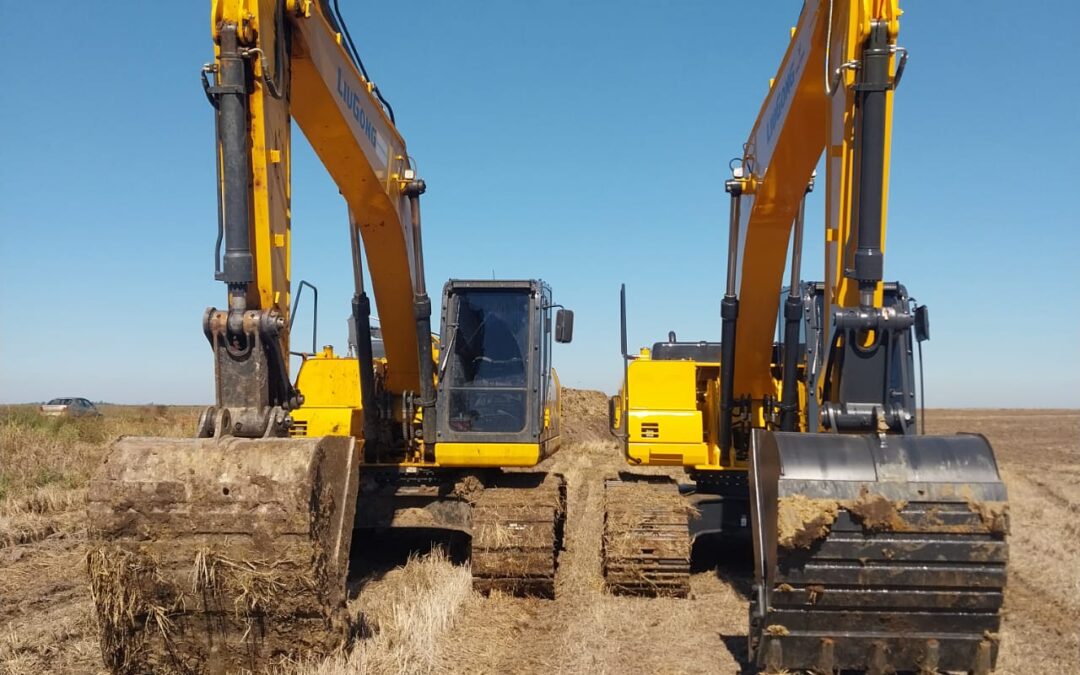 Vialterra SA vuelve a elegir la potencia de la excavadora LiuGong