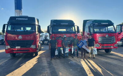TIMBO entrega camiones SINOTRUK a Logística San Luis SRL