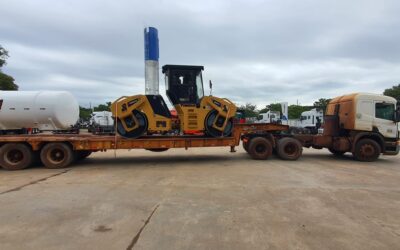 TIMBO entregó vibrocompactador SANY SRT100C a ICSA