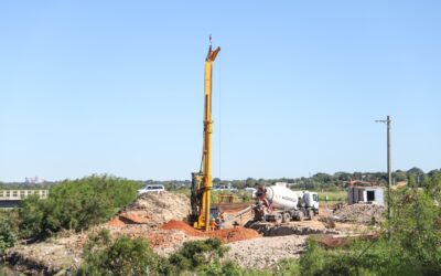 Varios frentes de obras en la duplicación de la ruta D025
