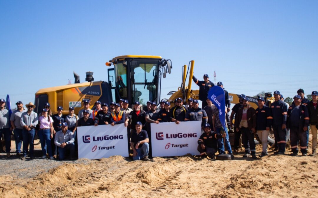 Target S.A. brindó capacitación con certificación oficial de fábrica LiuGong para operadores de maquinaria pesada