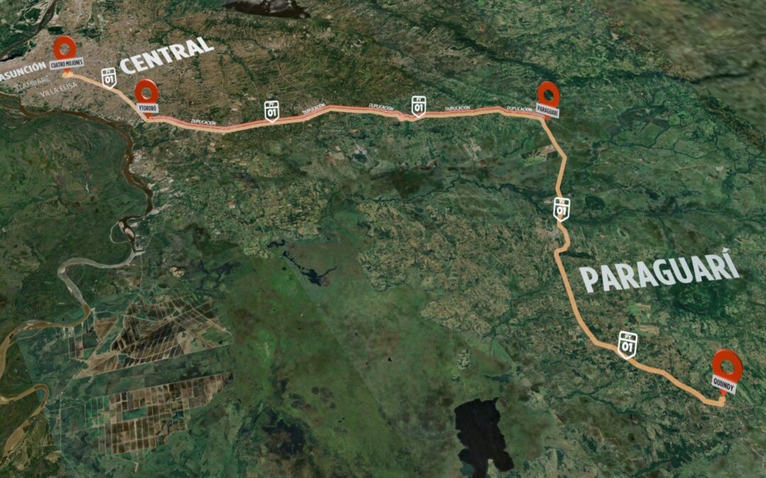 Consorcio Rutas del Mercosur ejecutará la duplicación de la Ruta PY01