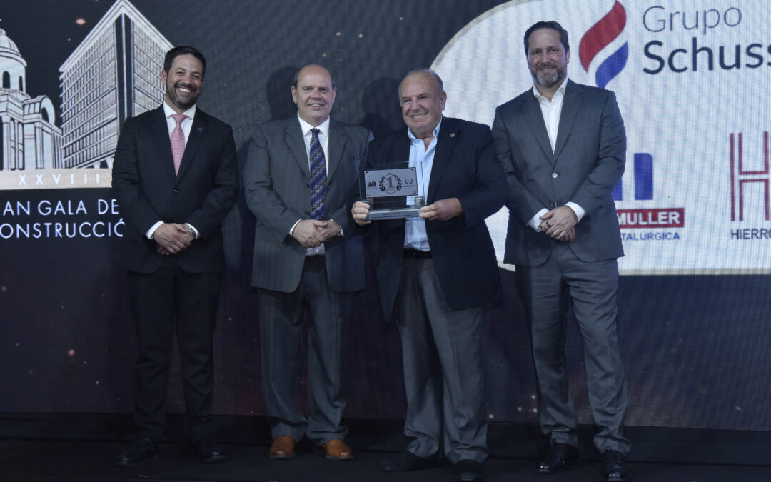 Gran Gala de la Construcción reconoció a socios y referentes de Cavialpa