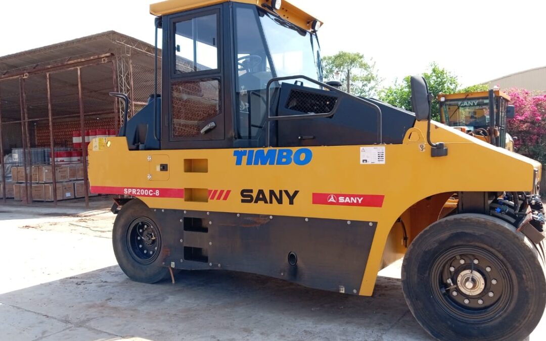 TIMBO entregó una compactadora SANY a la constructora TECO