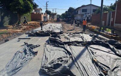 Avanzan las obras del desagüe del barrio San Pablo