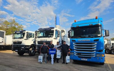 TIMBO realiza entrega de unidades SINOTRUK a la empresa Marítima Mercoflet S.A.