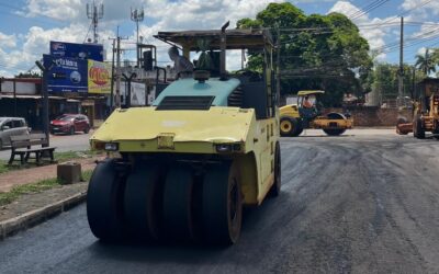 Avanza el reacondicionamiento de una intersección estratégica en Presidente Franco