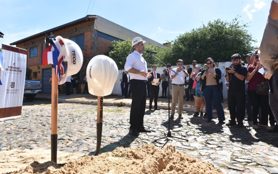 TECO inició trabajos de pavimentación en barrio San Pablo